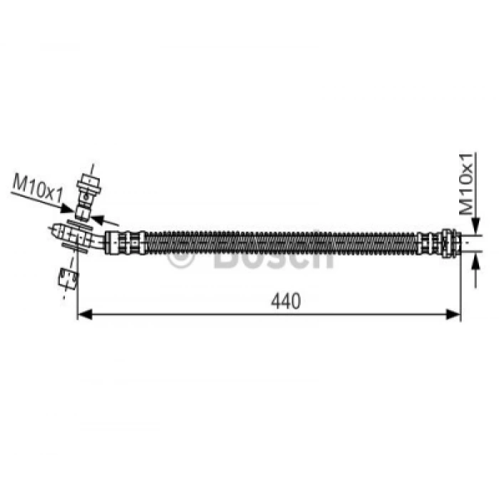 FREN HORTUMU ARKA TOUAREG-Q7-CAYENNE BM 04-