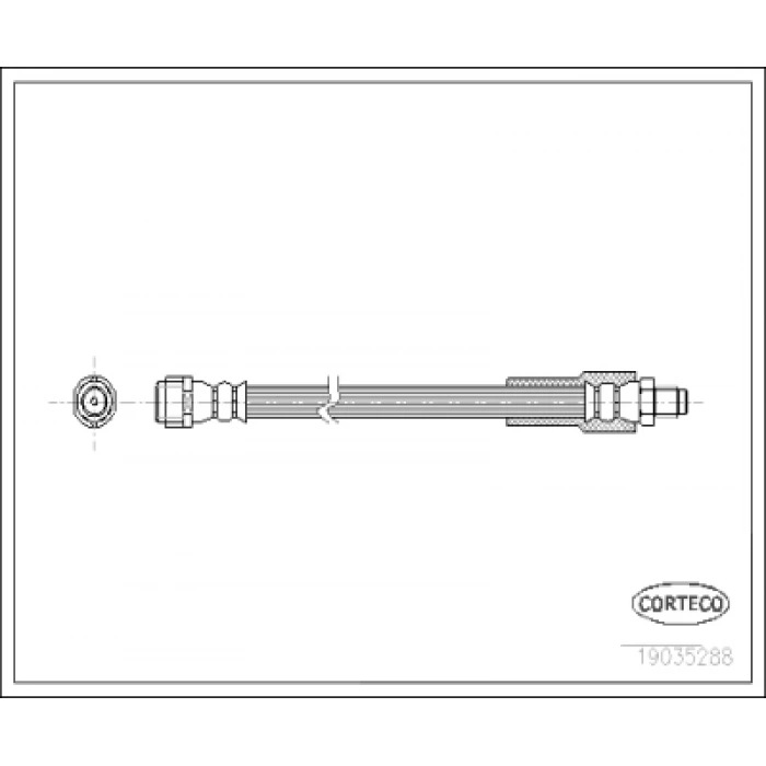 FREN HORTUMU ARKA W639 VITO VIANO OM646-651 04-