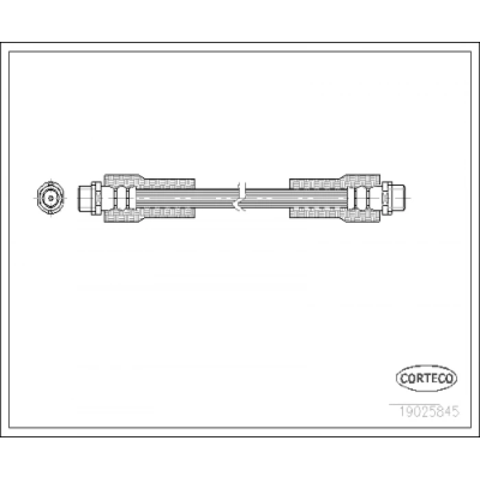 FREN HORTUMU ÖN 14042 PASSAT-A4-A6 BM 97-04