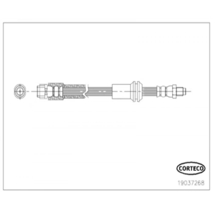 FREN HORTUMU ÖN 246-117-176 BM 2012-2018