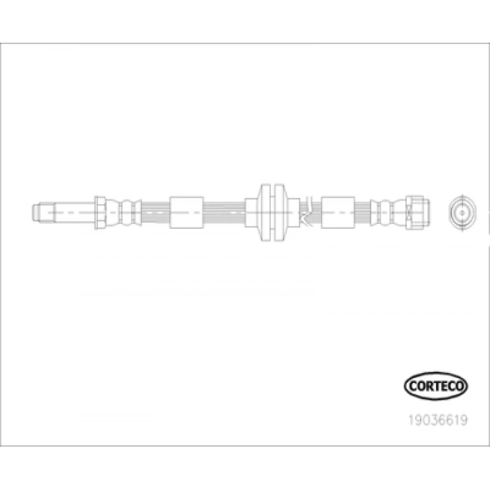 FREN HORTUMU ÖN 34251 / 24.5140-0514.3 T5-T6 BM 04-