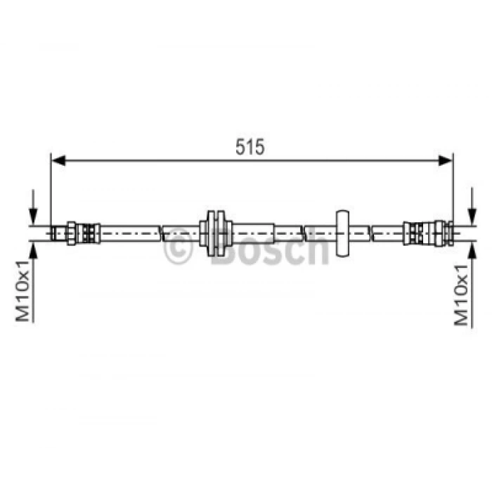 FREN HORTUMU ÖN BOXER / JUMPER B.M 97-00