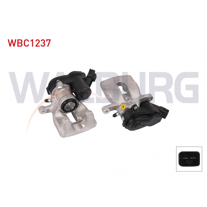 FREN KALIPER ELEKTRONIK SAG ARKA PISTON 34mm DISK 274mm RENAULT CAPTUR II 2020-/ CLIO V 2019-/ FLUENCE 2010-/ MEGANE III 2008-2015 / MEGANE IV HB 2015-/SCENIC III 2009-