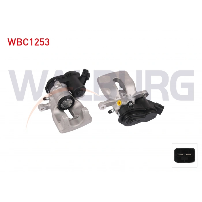 FREN KALIPER ELEKTRONIK SAG ARKA PISTON 38mm DISK 274mm RENAULT GRAND SCENIC III 2009-