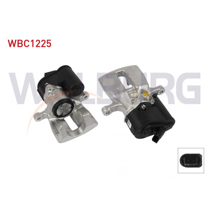 FREN KALIPER ELEKTRONIK SAG ARKA PISTON 41mm DISK 282mm AUDI Q3 2011-2018 / ALHAMBRA 2010-/ PASSAT 2005-2010 / PASSAT CC 2008-2012 / TIGUAN 2007-