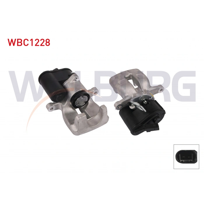 FREN KALIPER ELEKTRONIK SOL ARKA PISTON 38mm DISK 282mm VW PASSAT 2005-2012