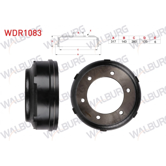 FREN KAMPANASI ARKA FORD TRANSIT (T15) TEK TEKER KALIN