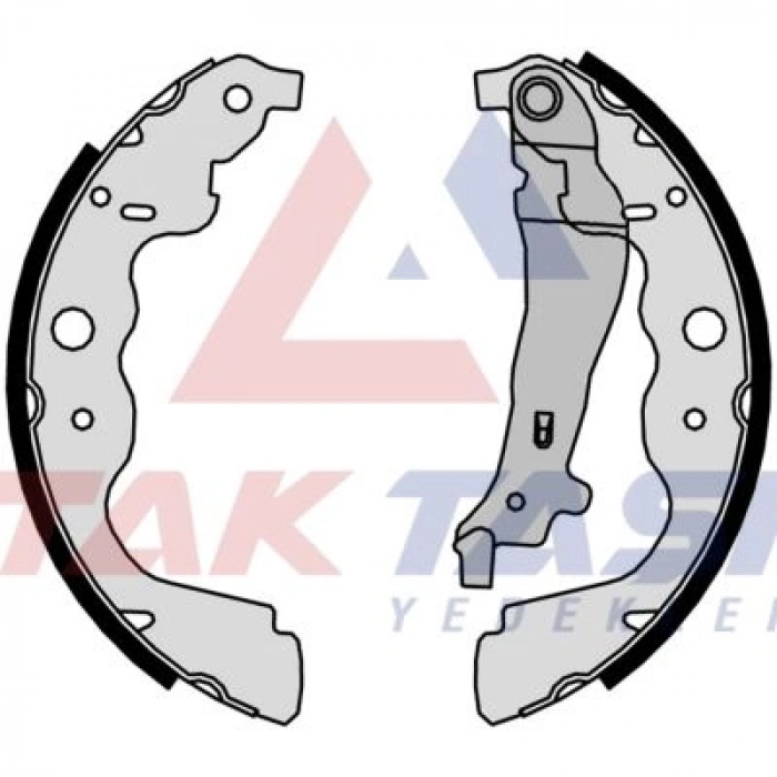 FREN PABUC BALATA ARKA RENAULT CLIO IV 1.5 DCI LEVYELI 228x42 mm 2012-/CAPTUR 1.5 DCI 2013-/LODGY 1.5 DCI 2012-/DUSTER 1.5 DCI 2012-/CLIO IV 1.2 16v 2012-/SANDERO 1.5 DCI 2008-2013