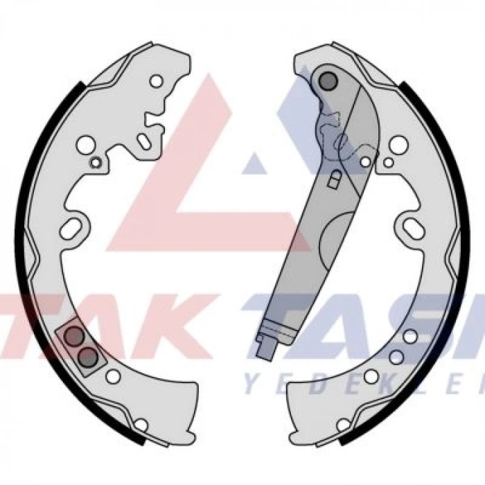 FREN PABUC BALATA ARKA TOYOTA HI-LUX PICK UP (TGN1_GGN2_GGN1_KUN2_KUN1_) 2.5 D-4D 4X4 LEVYELI 295X62 mm 2005- / HILUX PICK UP 2.5 D 2005-2011 / HILUX PICK UP 2.5 D4D 2005-2011