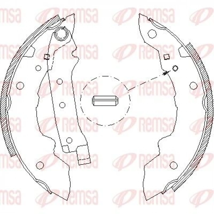 KAMPANA BALATA KANGOO 08 LOGAN MCV PICKUP DUSTER 10 DOKKER 12 LODGY SANDERO 12 MB CITAN 12