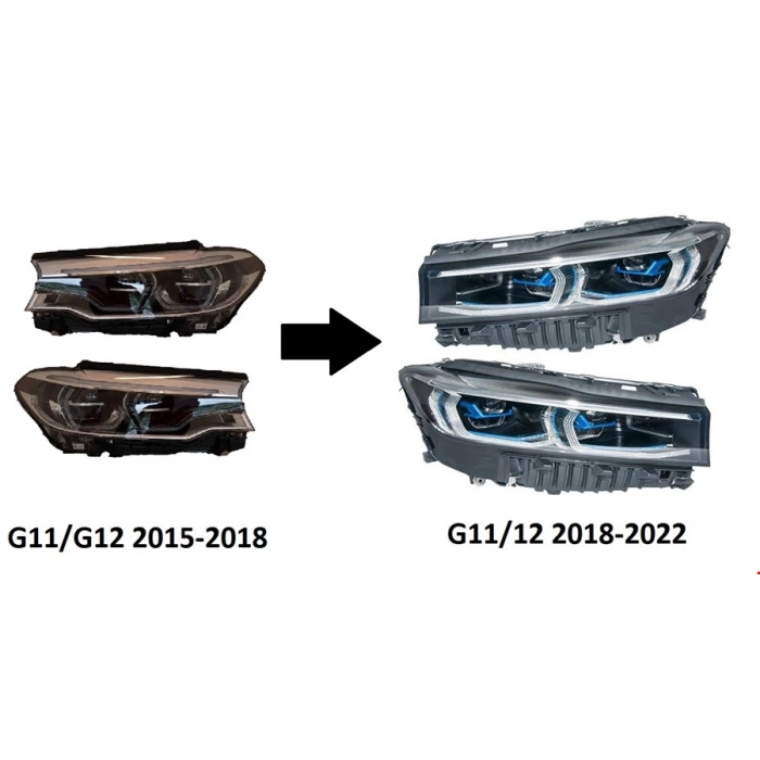 G11/G12 MAKYAJLI KASA DÖNÜŞÜM LAZER FAR SETİ 2018-