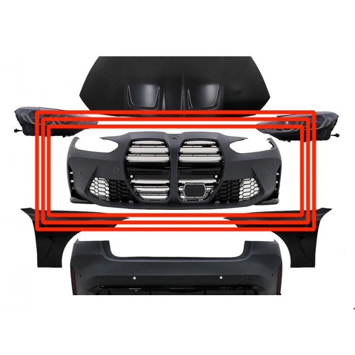 G20-G80 M3 DÖNÜŞÜM İÇİN ÖN TAMPON SETİ (PANJURLU)