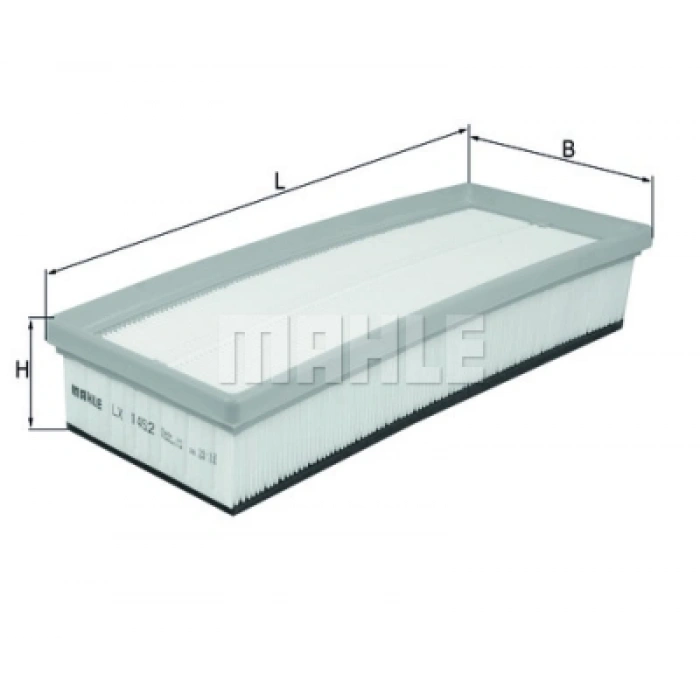 HAVA FILTRESI 207/307/308/PARTNER TEPEE 1.6 HDI 03-