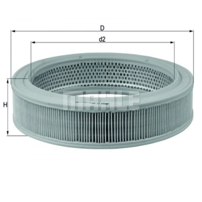 HAVA FILTRESI GOLF2 NU 1,3 84-