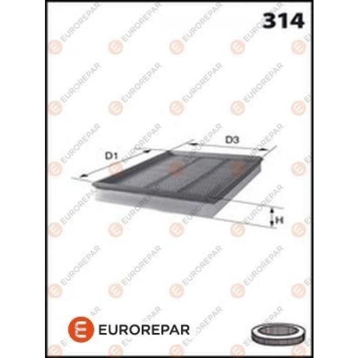 HAVA FILTRESI LX925/S POLO AKK 1,4 99-01