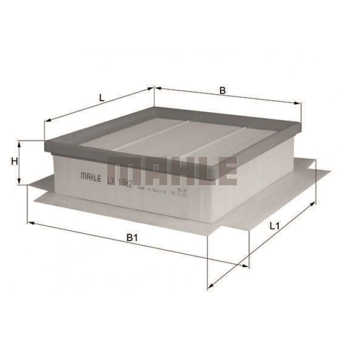 HAVA FİLTRESİ QASHQAI 1.6 2.0 DCI- XTRAIL 07 KALEOS 08 2.0 DCI KAMPANYALI