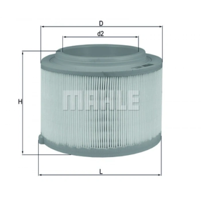 HAVA FILTRESI RANGER/MAZDA 2,2-3,2 D 12-