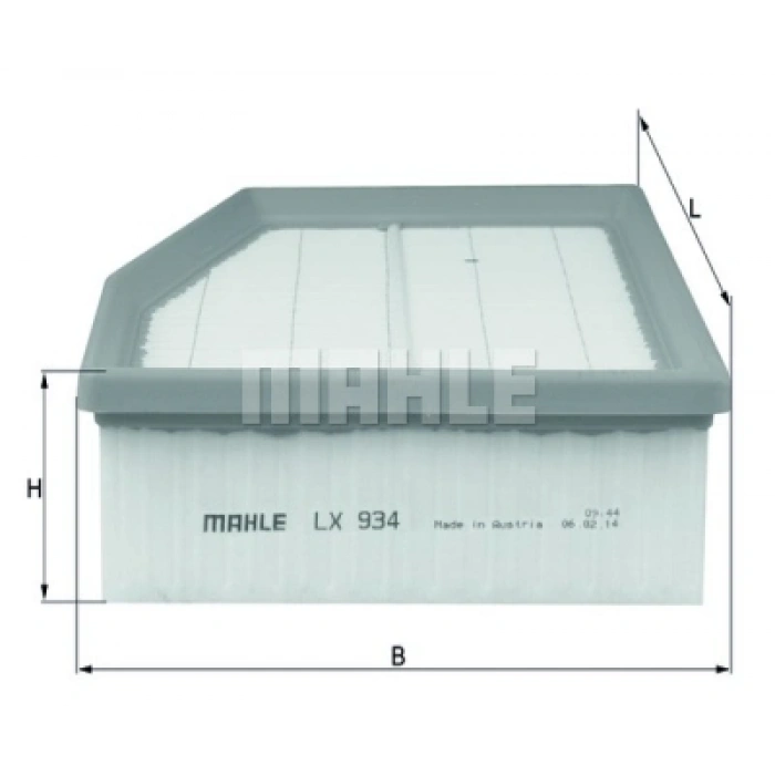 HAVA FILTRESI SOL PHAETON BGH 4,2 03-10