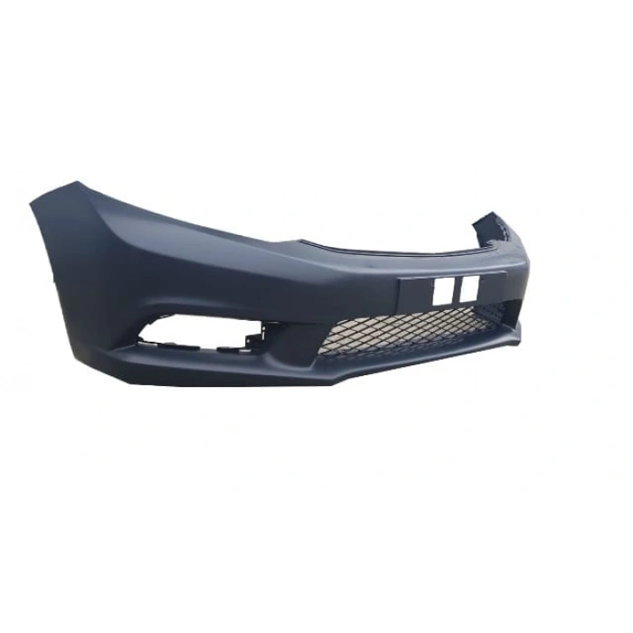 HONDA CIVIC- SD- 12/14; ÖN TAMPON PANJURLU SİYAH (SİS DELİKLİ/FAR YIKAMA DELİKSİZ)(MY)