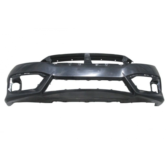 HONDA CIVIC- SD- 16/19; ÖN TAMPON SİYAH (SİS DELİKLİ) (TYG)