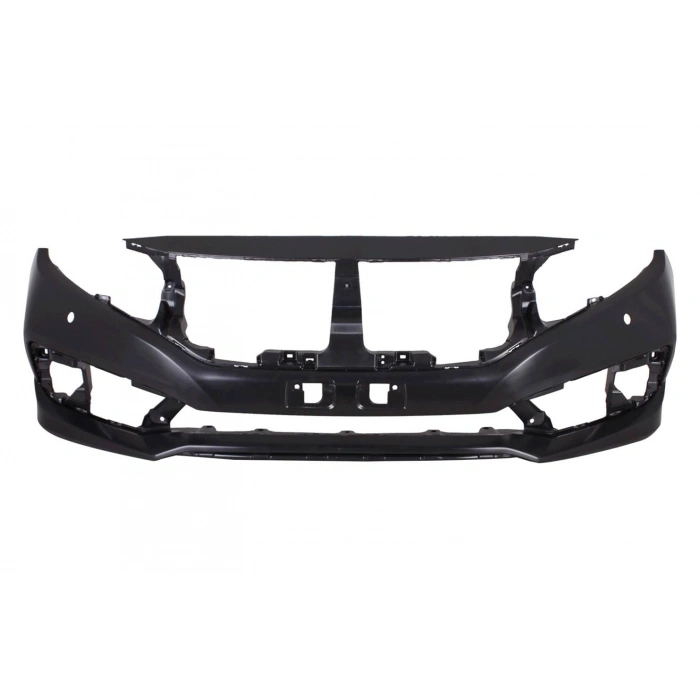 HONDA CIVIC- SD- 19/21; ÖN TAMPON SİYAH SENSÖR DELİKLİ (SİS DELİKLİ) (TYG)