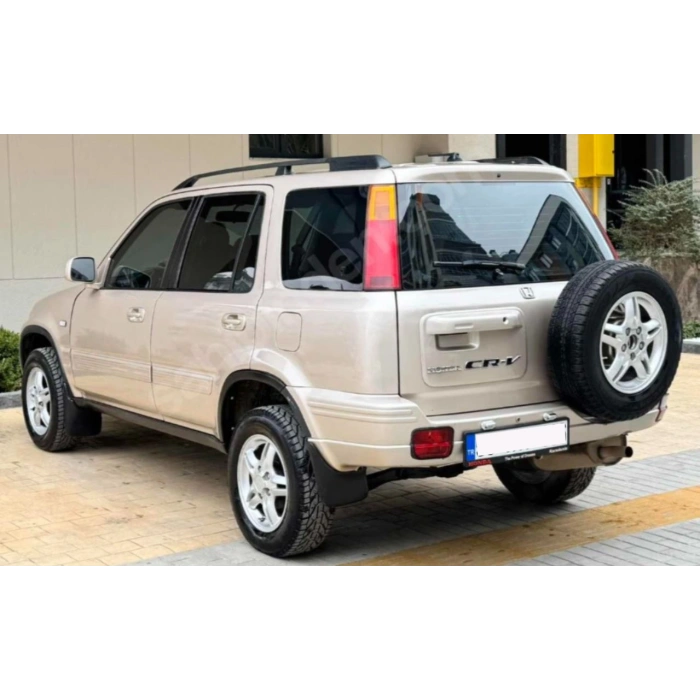 HONDA CRV- 99/01; ARKA TAMPON SİYAH (YAN KULAĞI REFLEKTÖR DELİKSİZ/PLAKA YUVASIZ) (TYG)