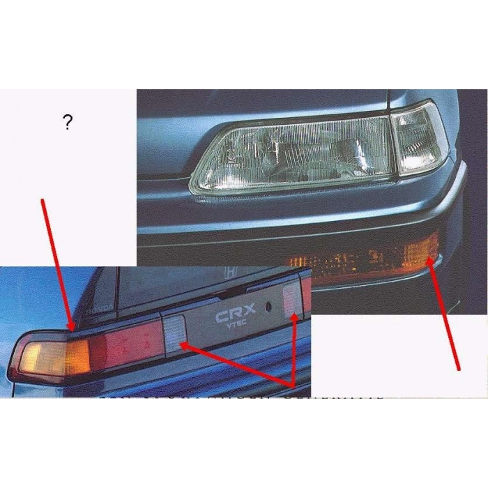 HONDA CRX- 88/92; ARAÇ BİLGİLERİ VE RESİMLERİ