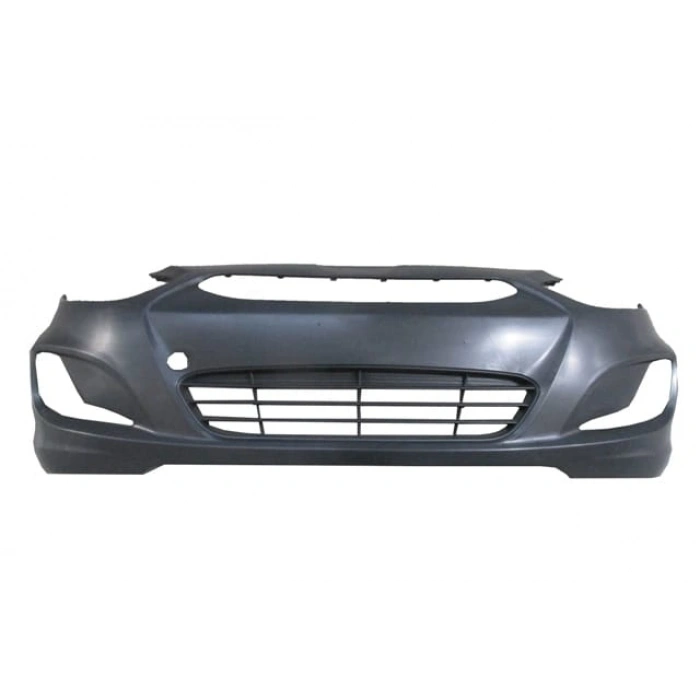 HYUNDAI ACCENT- BLUE- 11/18; ÖN TAMPON SİYAH(TAMPON PANJURLU)(SİS DELİKLİ) (FPI)