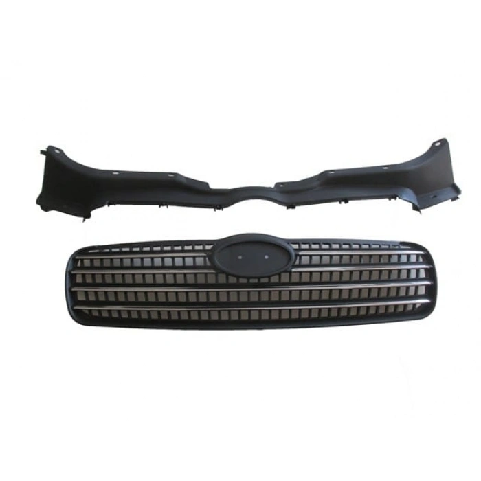 HYUNDAI ACCENT- ERA- 06/09; ÖN PANJUR SİYAH NİKELAJ ÇITALI (ÜST BAĞLANTI BRAKETLİ)