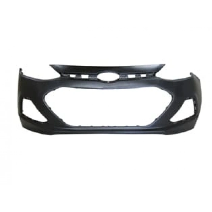 HYUNDAI I10- 13/16; ÖN TAMPON SİYAH (SİS/PANJUR DELİKİ) (TYG)