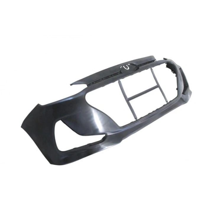 HYUNDAI I10- 16/19; ÖN TAMPON SİYAH (SİS/PANJUR DELİKİ) (TYG)