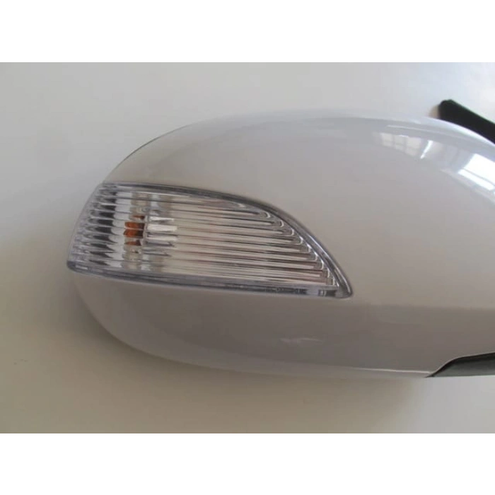 HYUNDAI I30- 07/12; KAPI AYNASI SAĞ ELEKTRİKLİ/SİNYALLİ/BEYAZ KAPAKLI(SİNYALİ KISA TİP)(5FİŞLİ)(