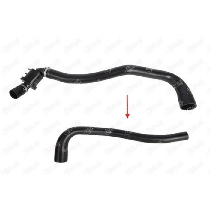 INTERCOOLER HORTUMU BÜYÜK OLAN 1 PARCA TRANSIT V-184 2.0 D 01-