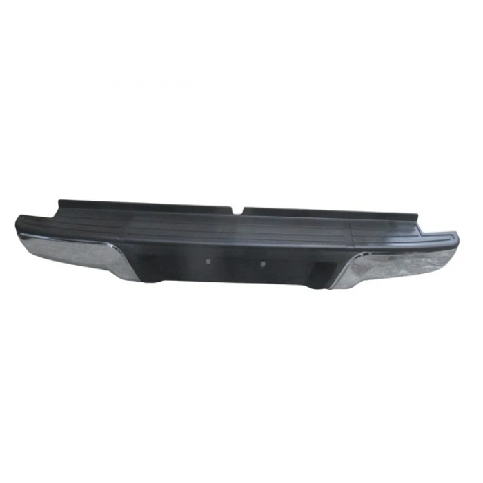ISUZU D MAX- PICK UP- 17/19; ARKA TAMPON NİKELAJ KAPLAMALI (BAĞLANTI AYAKLARI İLE BİRLİKTE) (TW)