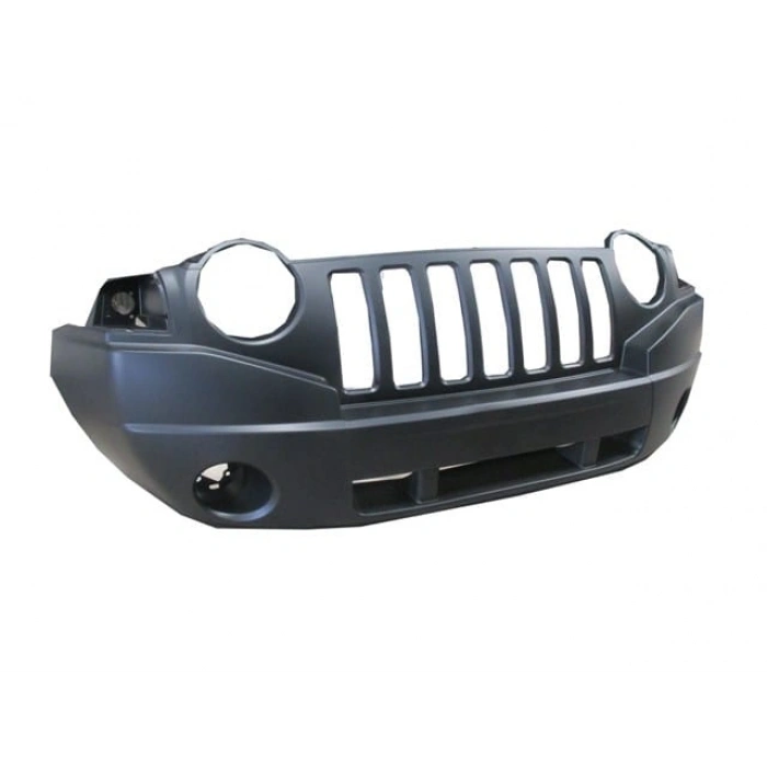 JEEP COMPASS- 07/10; ÖN TAMPON SİYAH (ASTARLI/SİS DELİKLİ) (TYG)