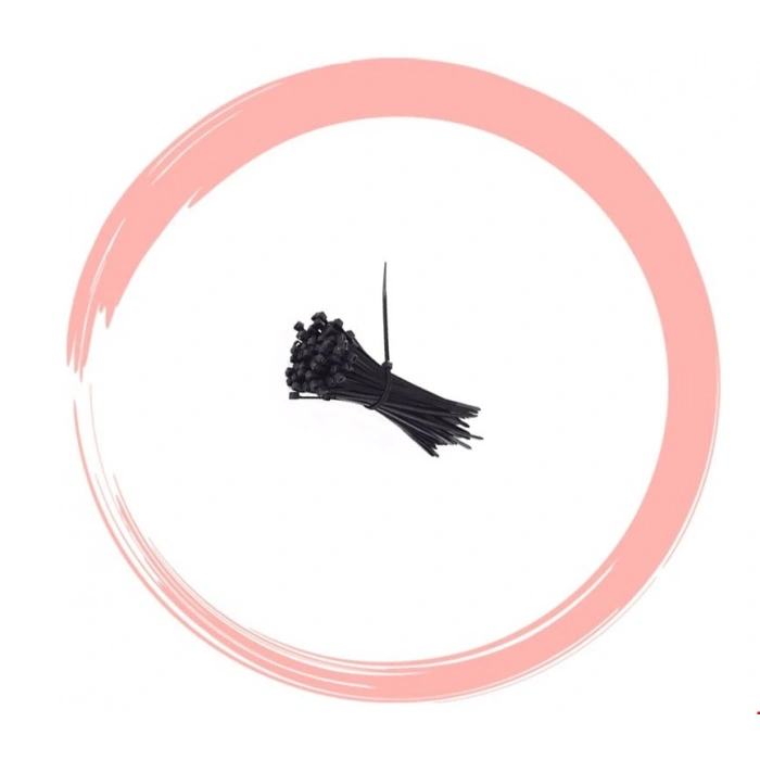 KABLO BAĞI SİYAH 3,6mm x 300mm (100LÜ PAKET)