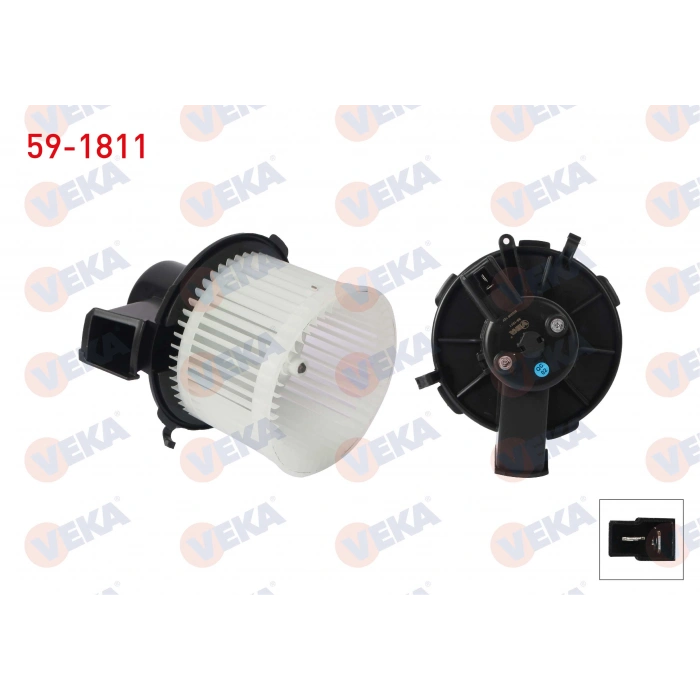 KALORIFER MOTORU 154W FIAT 500 C 1.3 MJT 2009- / PANDA 2003-2012 / FORD KA 2008-2016