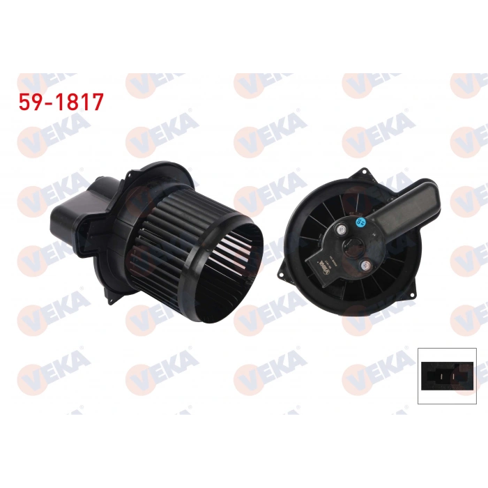 KALORIFER MOTORU 168W FIAT 500 2012- / PANDA 2012-