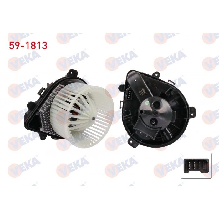 KALORIFER MOTORU 4 FISLI FIAT SCUDO 1996-2006 / PEUGEOT EXPERT 1996-2006 / CITROEN JUMPY 1996-2006