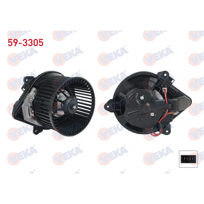 KALORIFER MOTORU CITROEN BERLINGO 1996-2008 / ZX 1991-1997 / PEUGEOT PARTNER 1996-2008