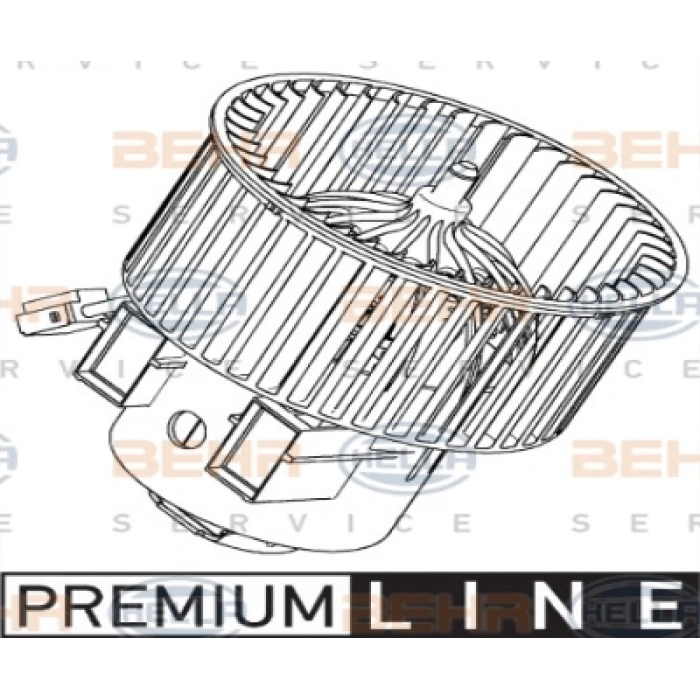 KALORIFER MOTORU FRELANDER 2 RANGE ROVER EVOQUE 2.2 D 11-