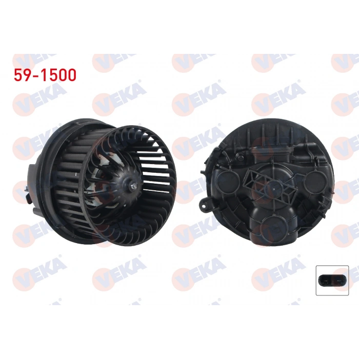 KALORIFER MOTORU KLIMALI CITROEN C2 2003-2009/ C3 2002-2009/ XSARA PICASSO 1999-/ 206 1998-2006/ 307 2000-2007