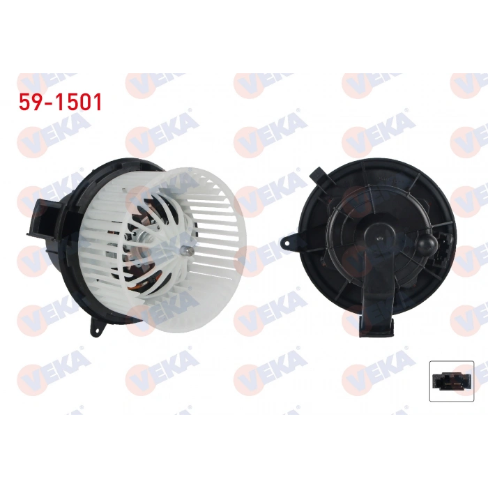 KALORIFER MOTORU KLIMASIZ CITROEN C2 2003-2009/ C3 2002-2009/ XSARA PICASSO 1999-/ 206 1998-2006/ 307 1.6 2000-2007