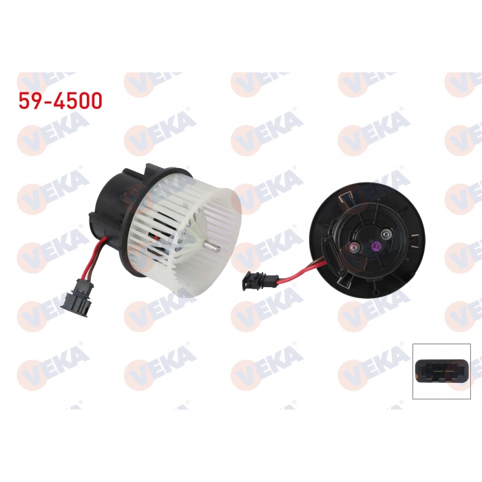 KALORIFER MOTORU VOLVO S60 II 2010-2018 / S80 II 2006-2046 / V60 I 2010-2016 / V70 III 2006-2016 / XC60 I 2008-2015 / XC70 II 2007-2015 / LAND ROVER EVOQUE I 2012-2020 / FREELANDER II 2006-214