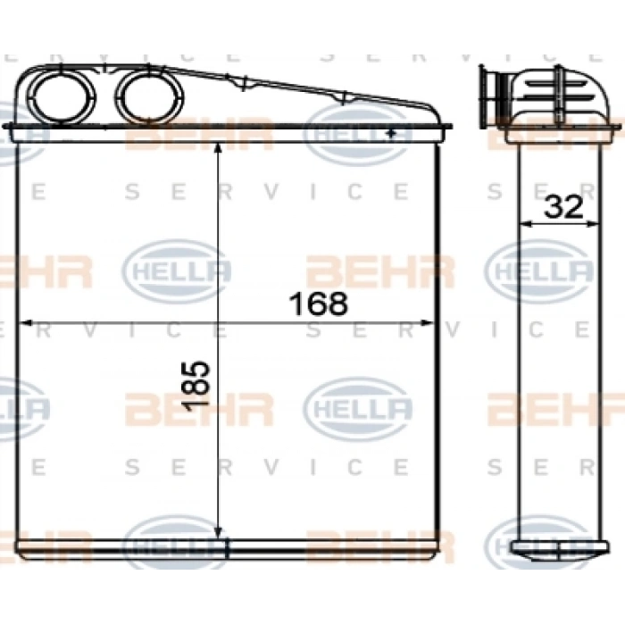 KALORIFER RADYATÖRÜ 169-245 BM 2004-2012