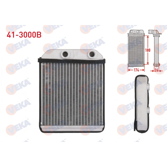 KALORIFER RADYATÖRÜ 26 MM L200 (K64, K74) 2.5 D 99-05