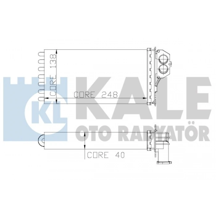 KALORIFER RADYATÖRÜ 319000 206 B.M 99-