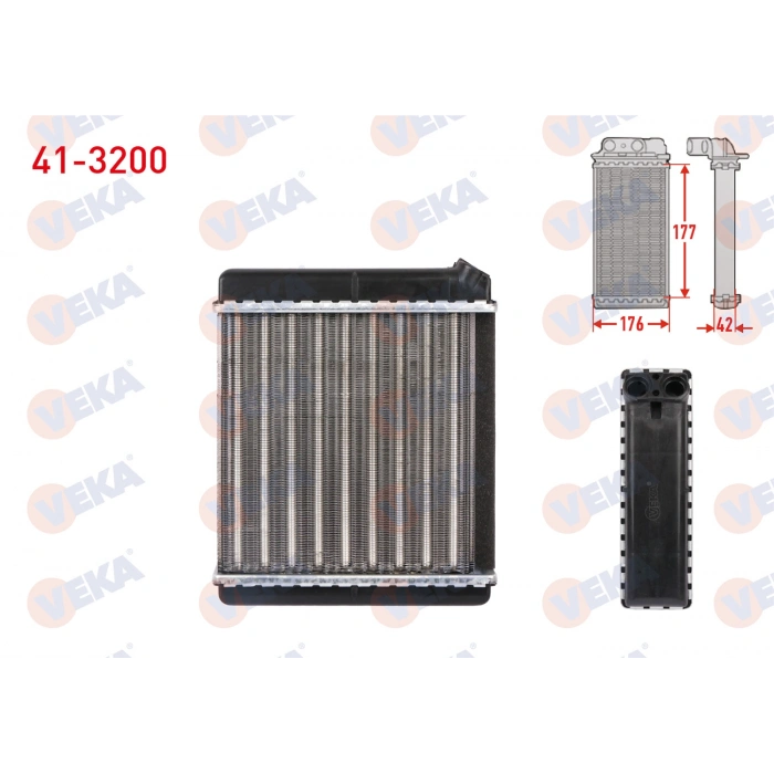 KALORIFER RADYATÖRÜ AL/MKNK ASTRA F VECTRA A BM 88-95