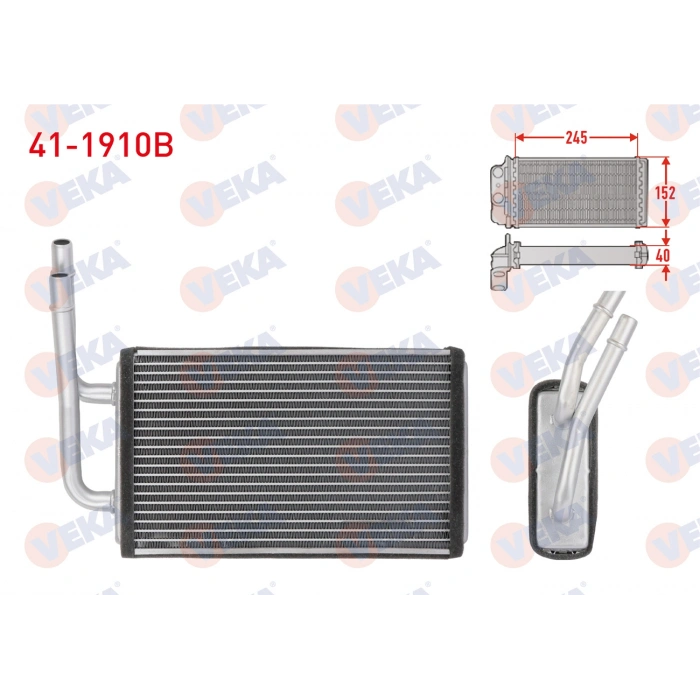 KALORIFER RADYATÖRÜ ALUMINYUM/E4RH 18476 AA TRANSIT M 12-15 BM 93-96