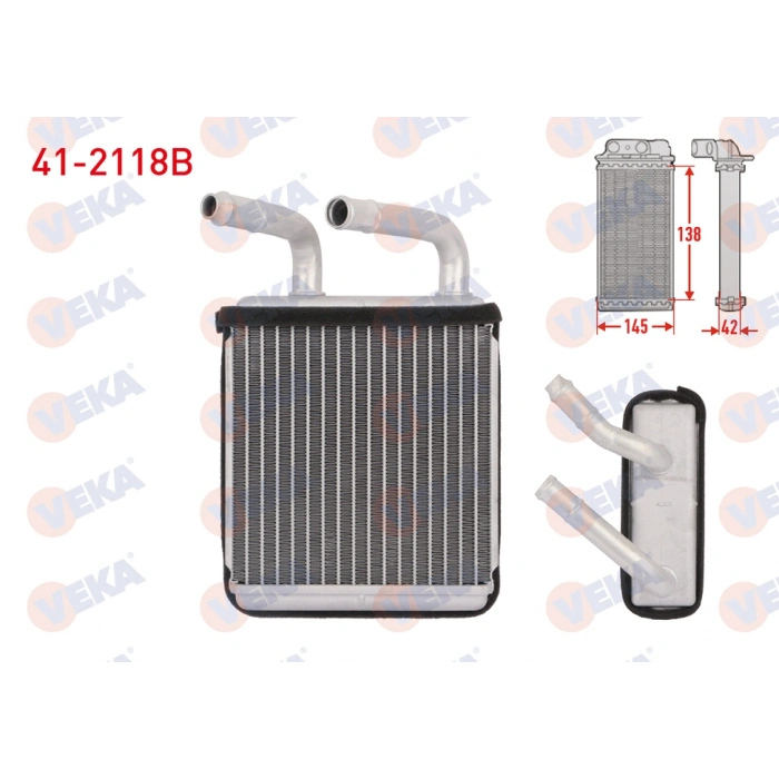 KALORIFER RADYATORU BRAZING ARKA HYUNDAI STAREX 2.5 TD 1997-2007